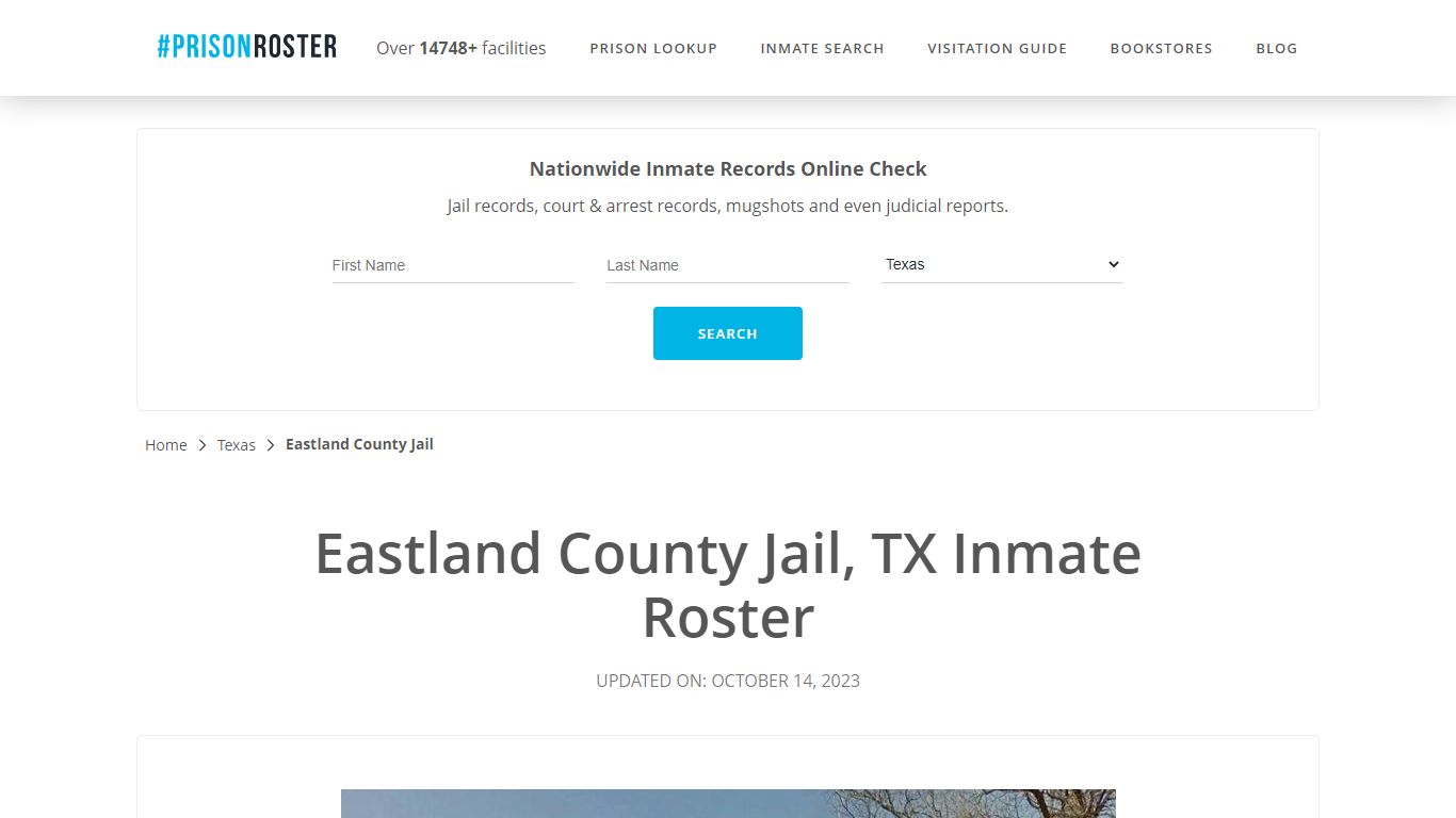 Eastland County Jail, TX Inmate Roster - Prisonroster
